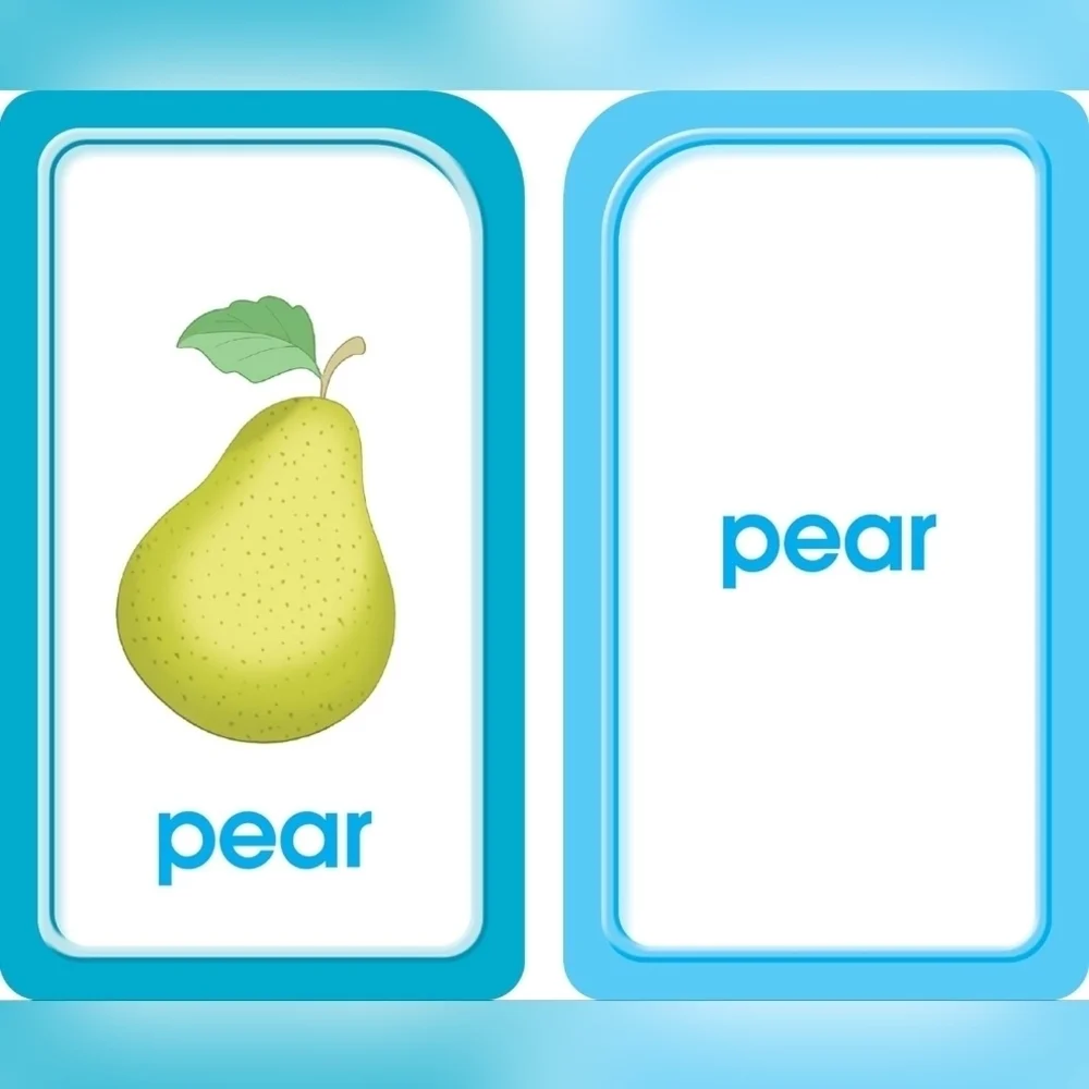 School Zone Picture Words Flash Cards  Ages 4 and Up Phonics Sight Words